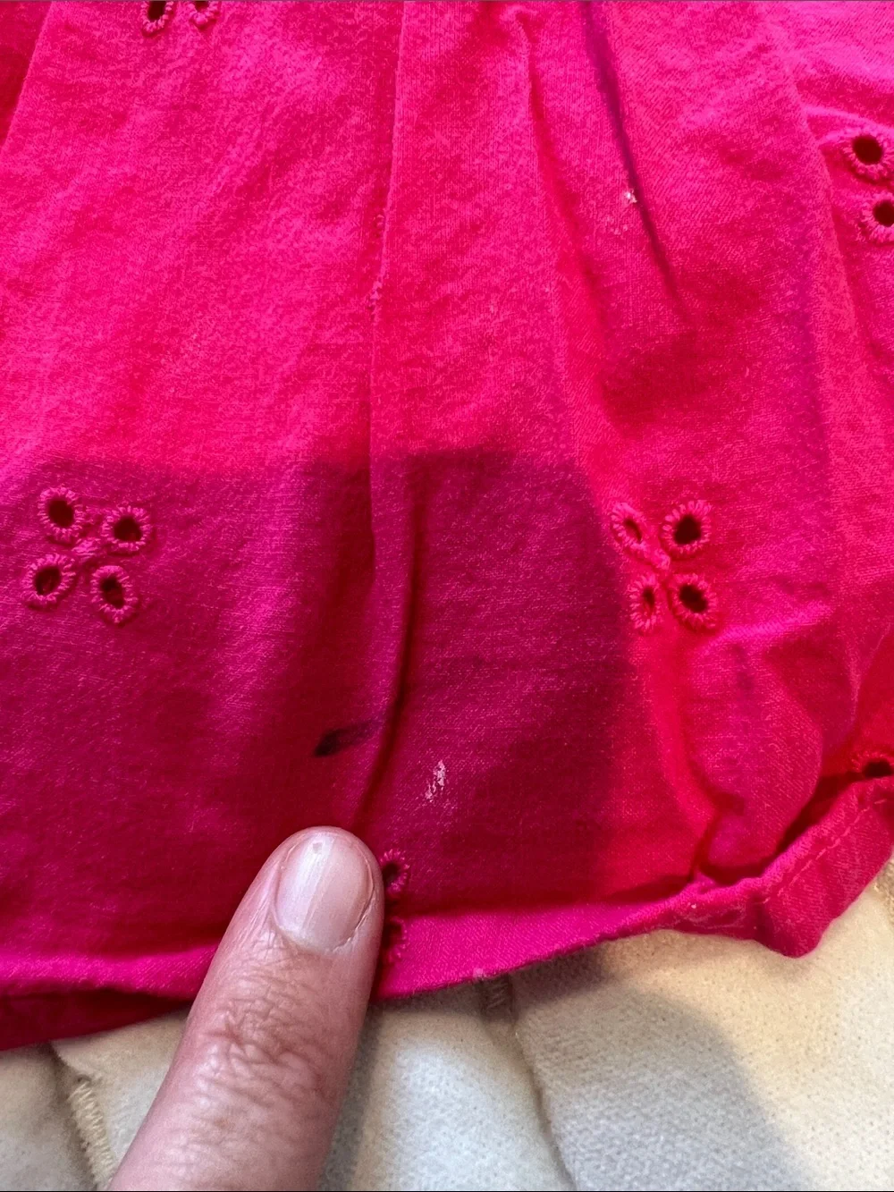 Carters eyelet details